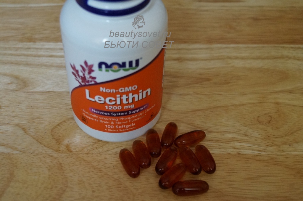 Now Foods, Лецитин, 1200 мг