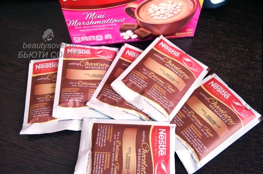 Nestle Hot Cocoa Mix Смесь для приготовления горячего какао.