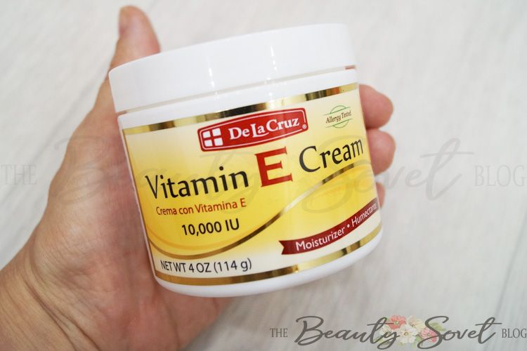 Крем с витамином Е от DeLaCruz