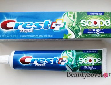 Зубная паста Crest plus отзыв с фото